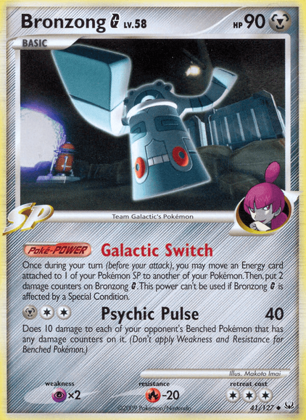 Bronzong G Platinum card
