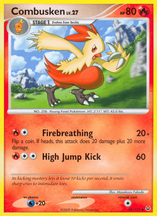 Combusken Platinum card
