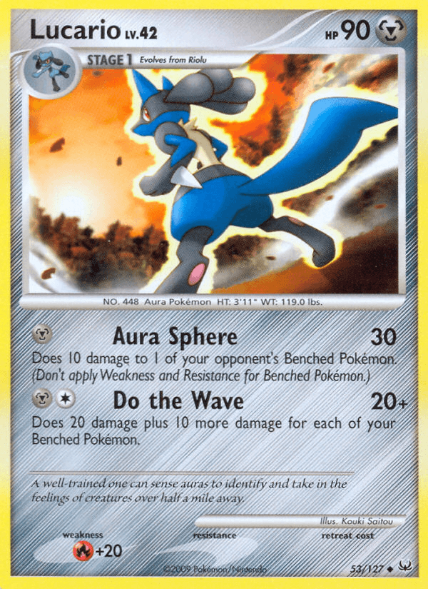 Lucario Platinum card