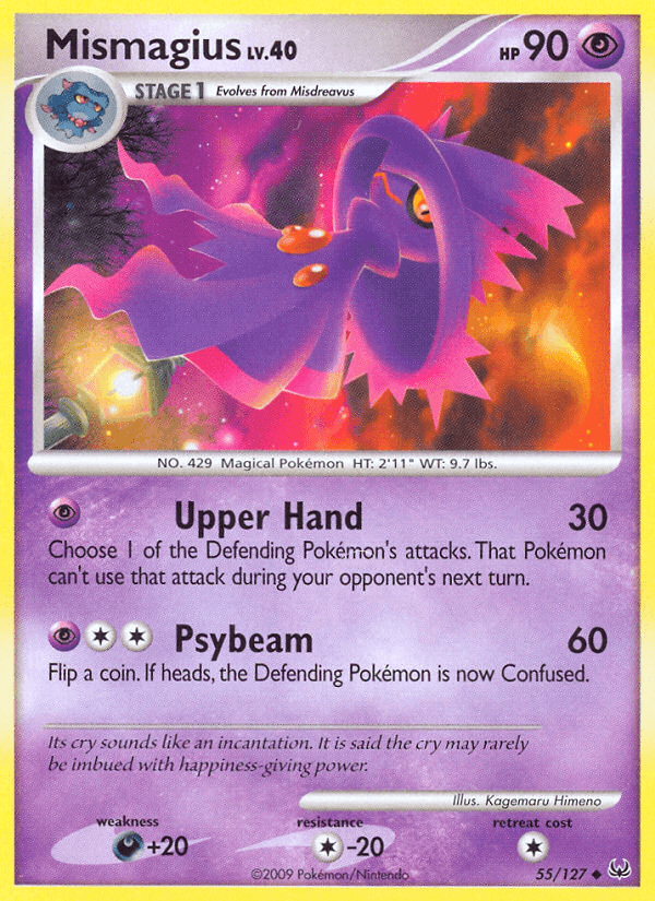 Mismagius Platinum card