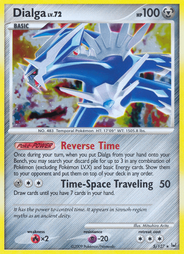 Dialga Platinum card
