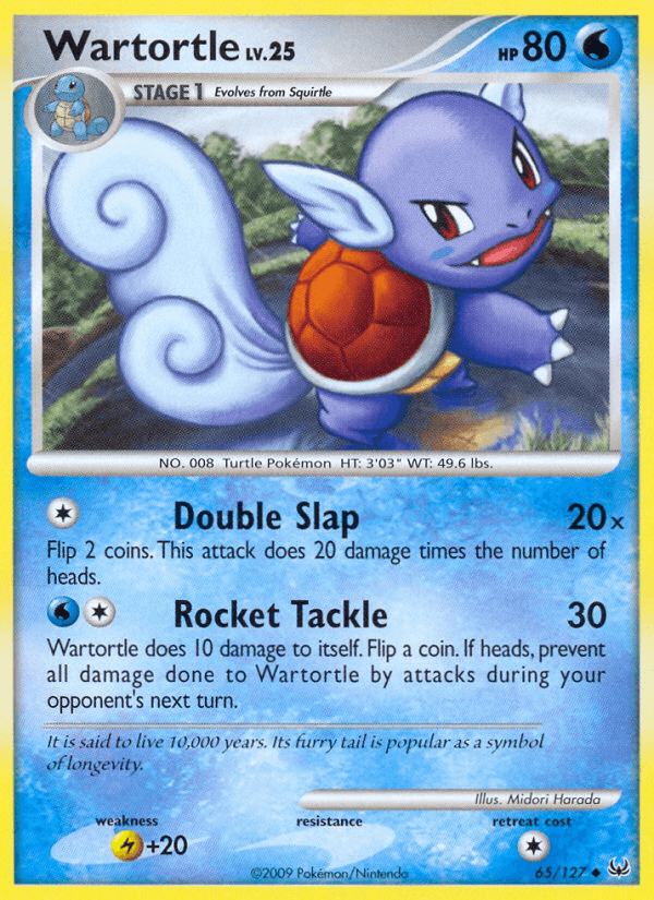 Wartortle Platinum card
