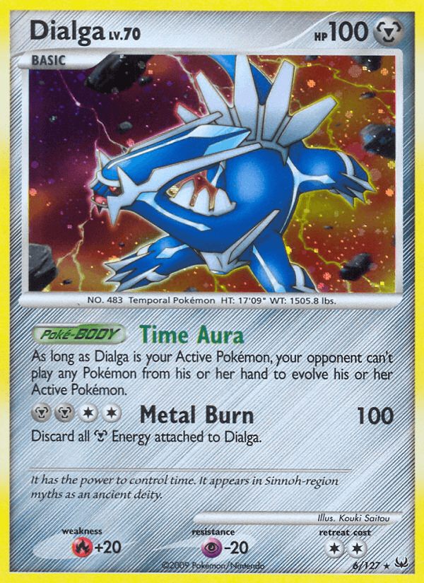 Dialga Platinum card