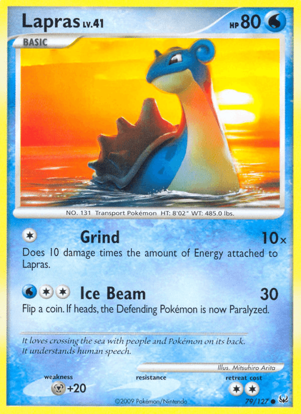 Lapras Platinum card