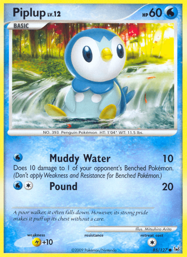 Piplup Platinum card