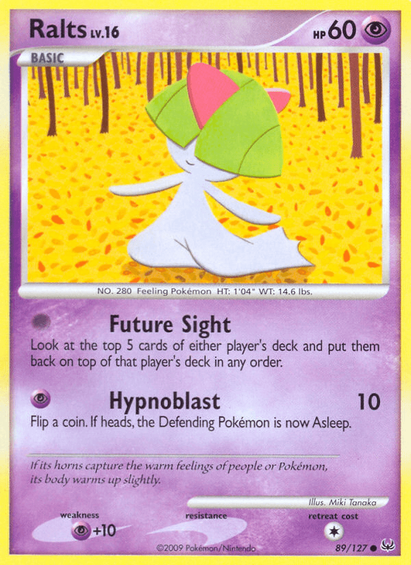 Ralts Platinum card