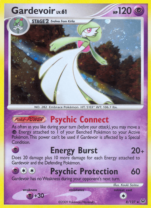 Gardevoir Platinum card
