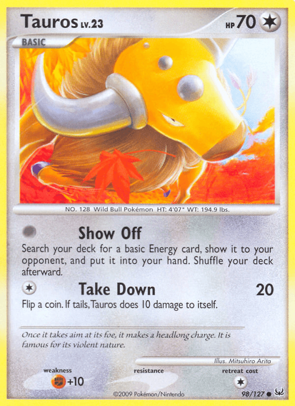 Tauros Platinum card