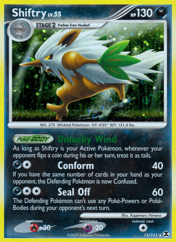 Shiftry Rising Rivals card