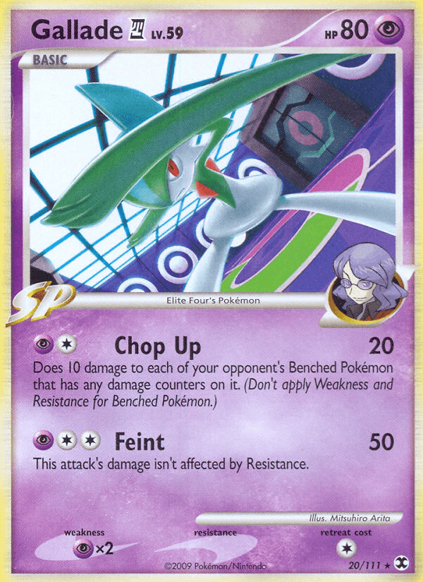 Gallade E4 Rising Rivals card