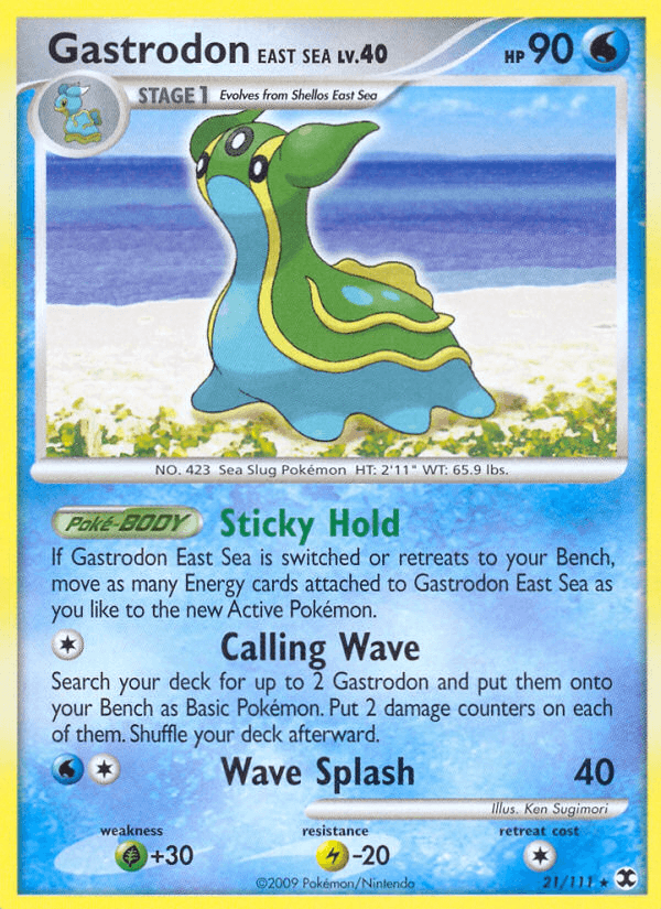 Gastrodon East Sea Rising Rivals card