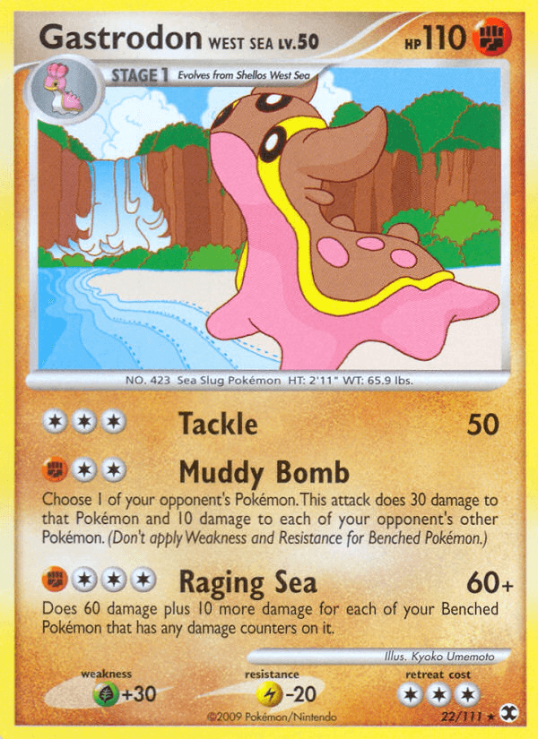 Gastrodon West Sea Rising Rivals card