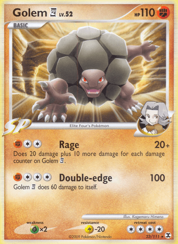 Golem E4 Rising Rivals card