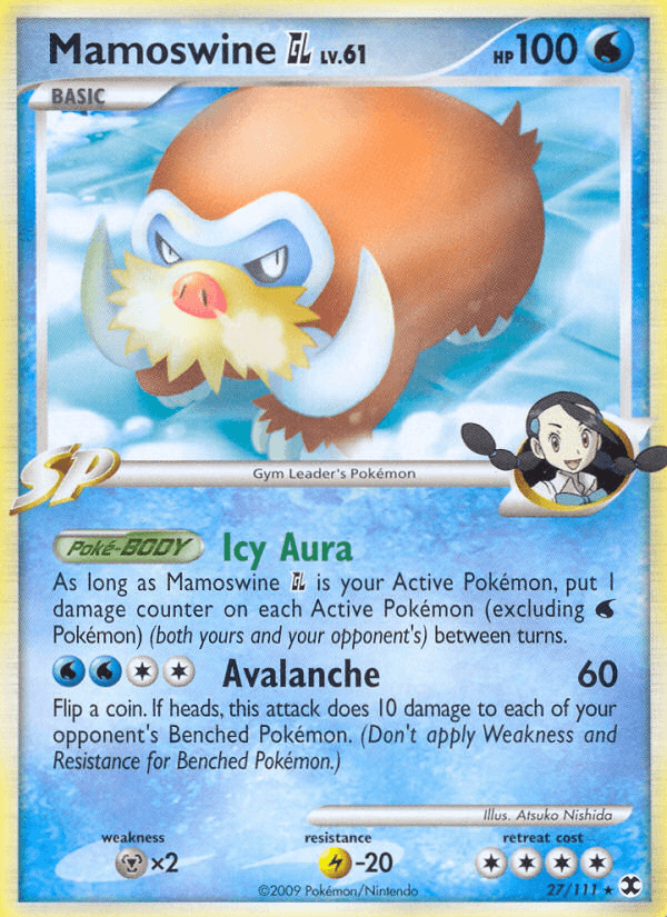 Mamoswine GL Rising Rivals card