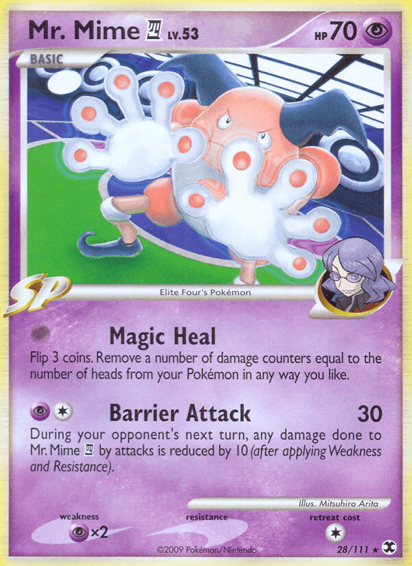 Mr. Mime E4 Rising Rivals card