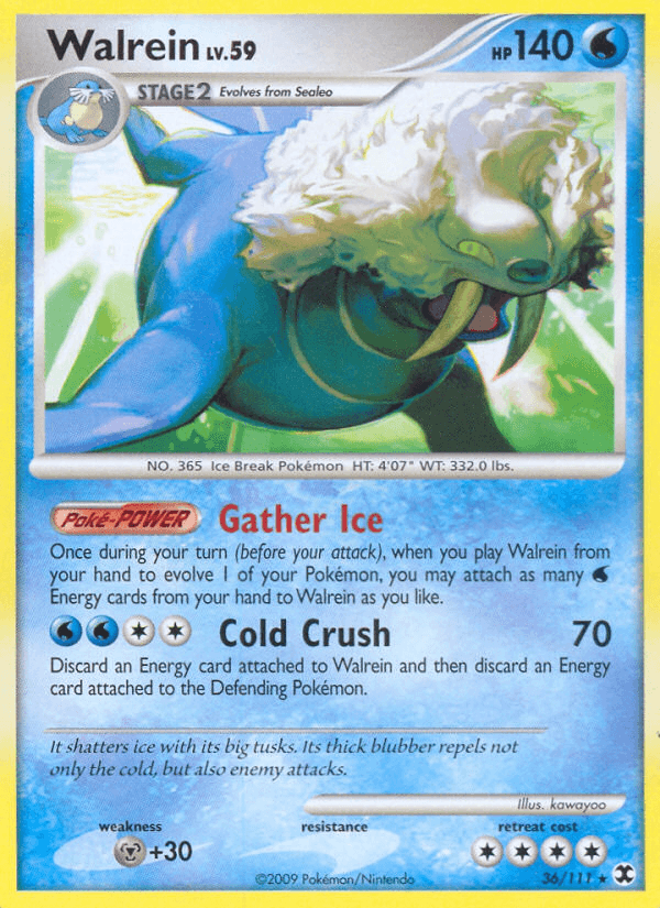 Walrein Rising Rivals card