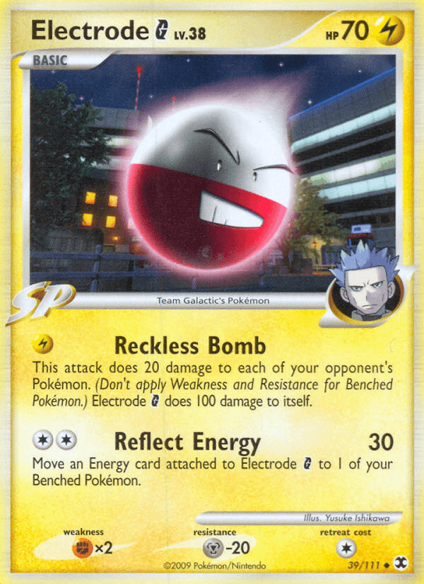 Electrode G Rising Rivals card