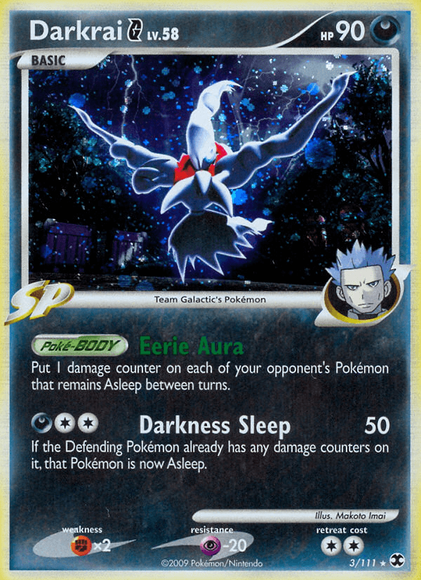 Darkrai G Rising Rivals card