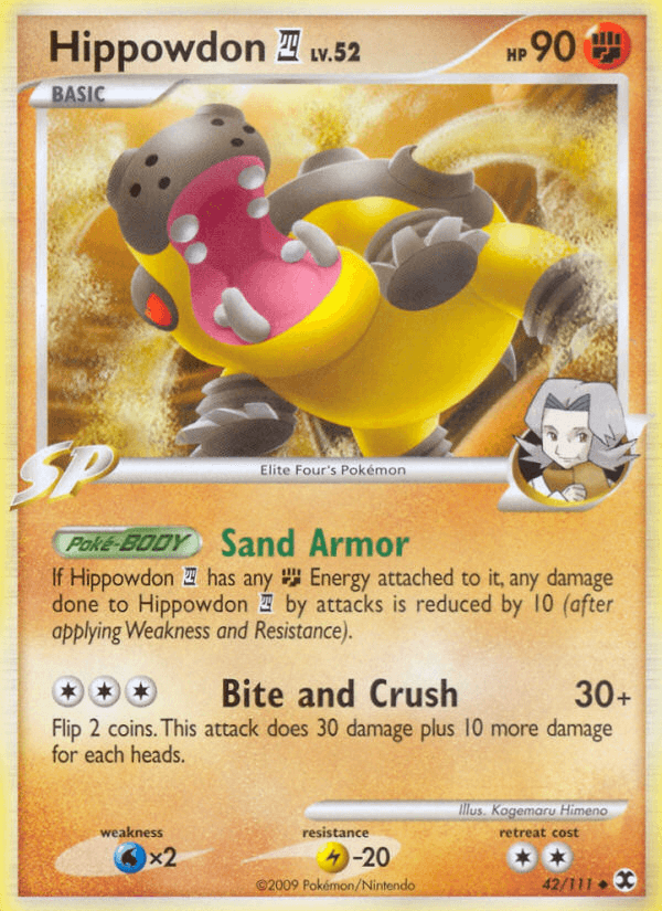 Hippowdon E4 Rising Rivals card