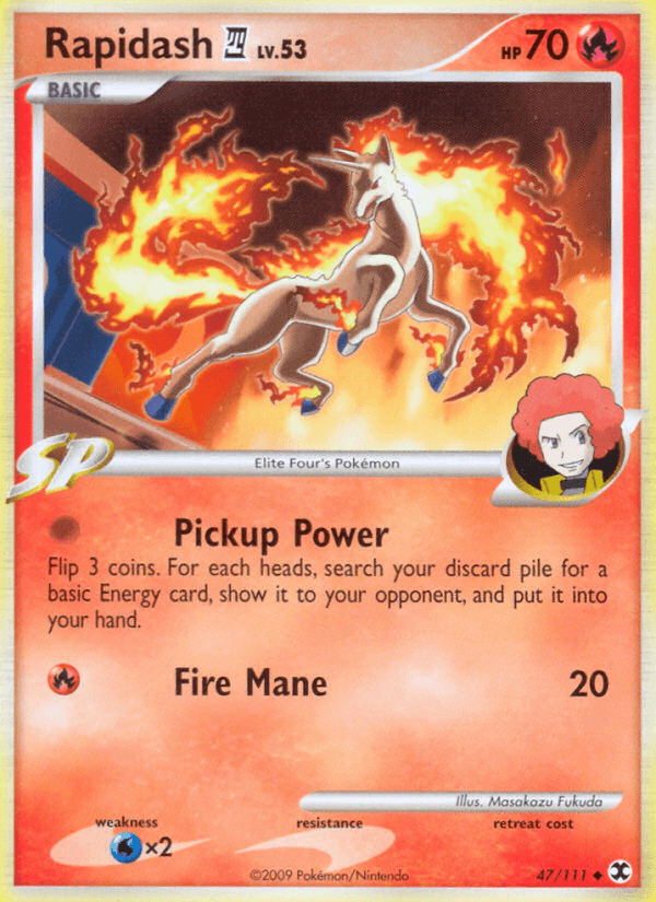 Rapidash E4 Rising Rivals card