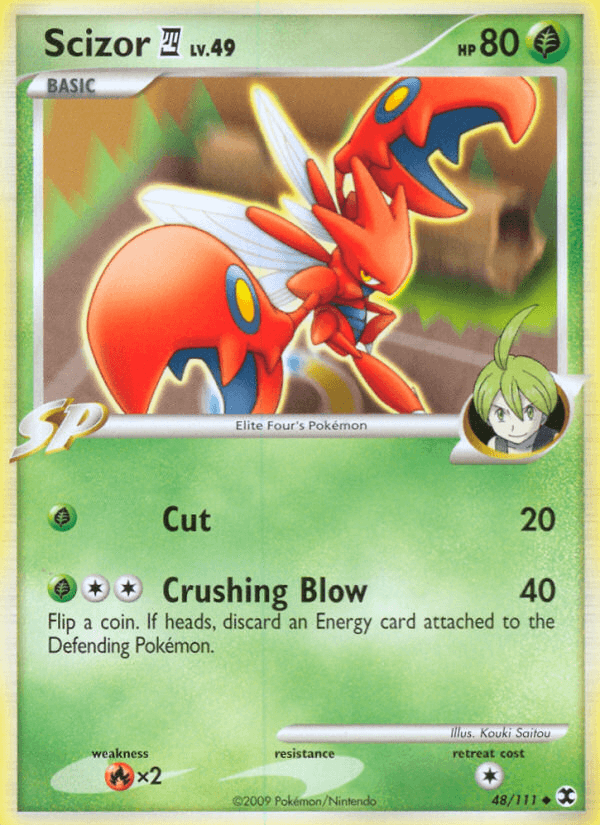 Scizor E4 Rising Rivals card