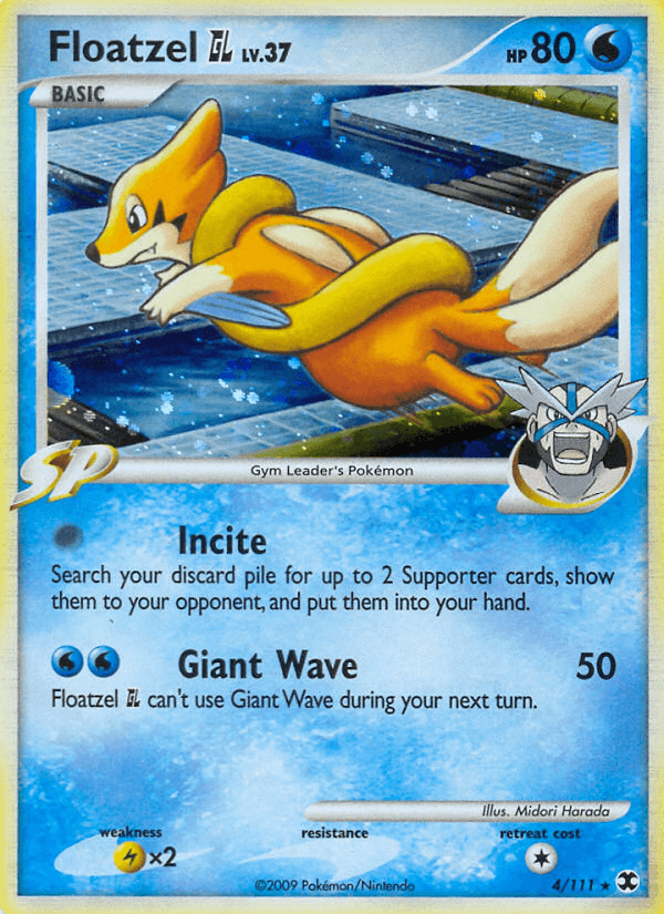 Floatzel GL Rising Rivals card