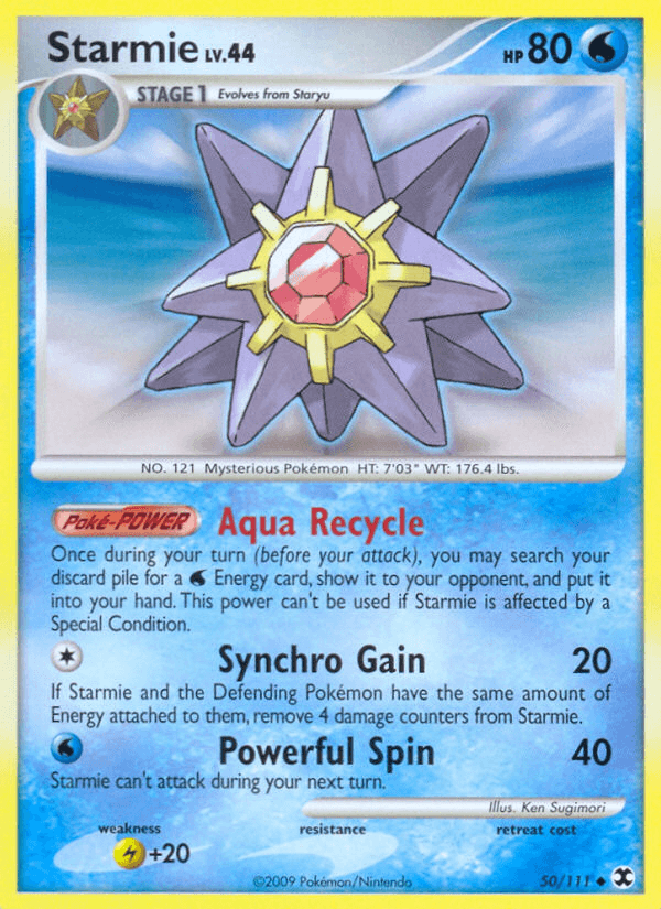 Starmie Rising Rivals card