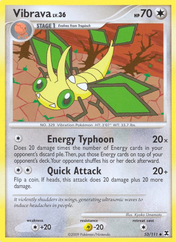 Vibrava Rising Rivals card
