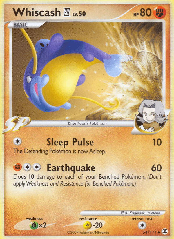 Whiscash E4 Rising Rivals card