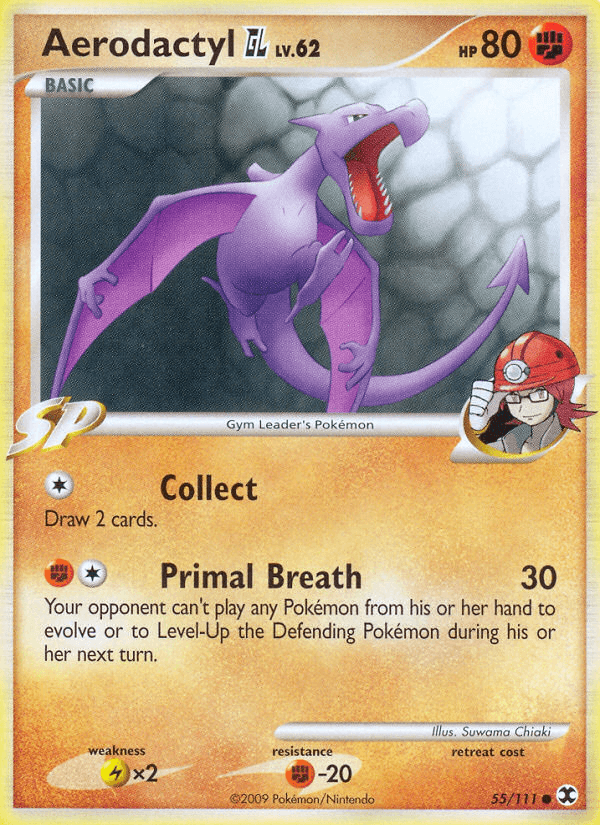 Aerodactyl GL Rising Rivals card