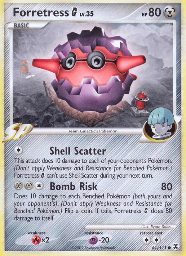 Forretress G Rising Rivals card