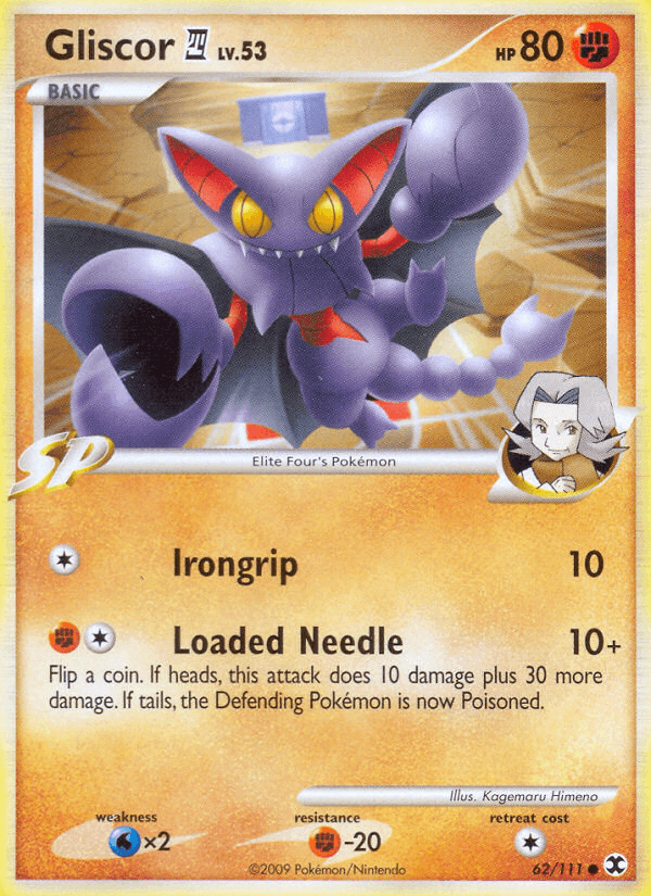 Gliscor E4 Rising Rivals card