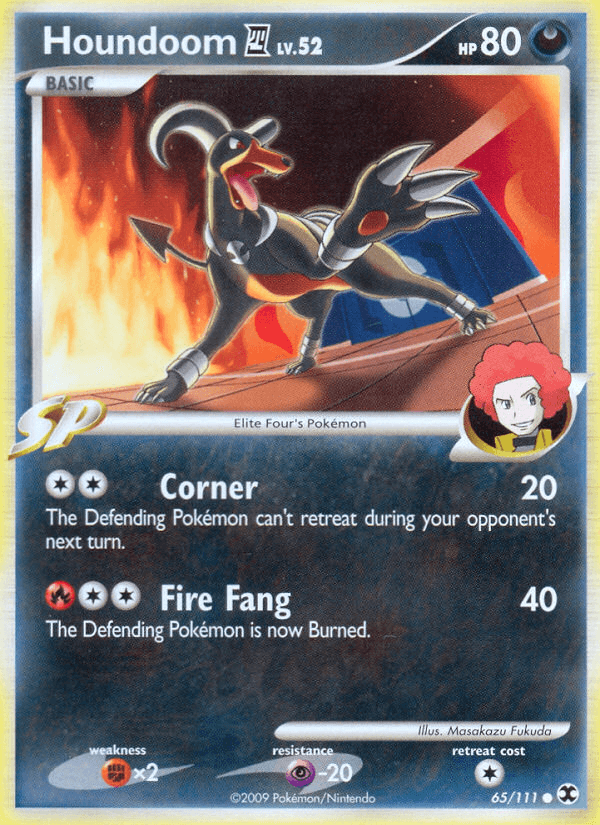 Houndoom E4 Rising Rivals card