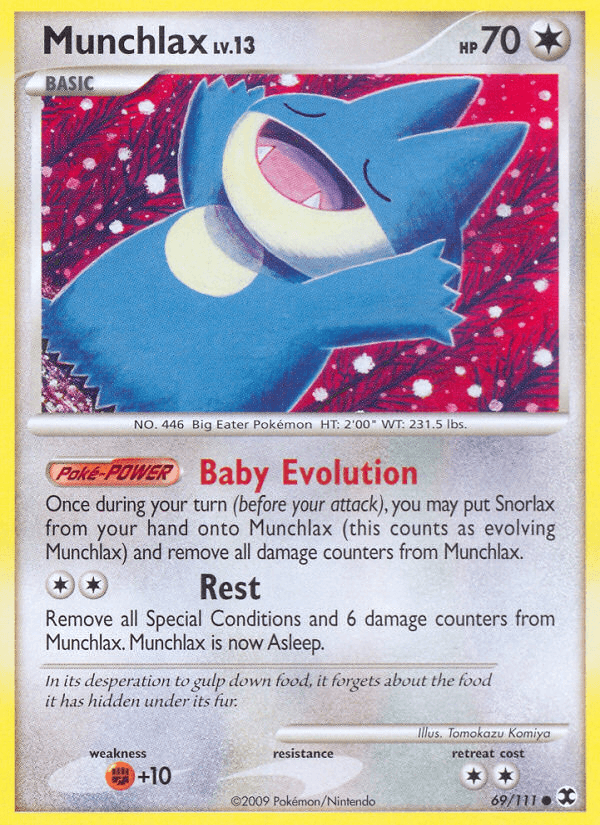 Munchlax Rising Rivals card