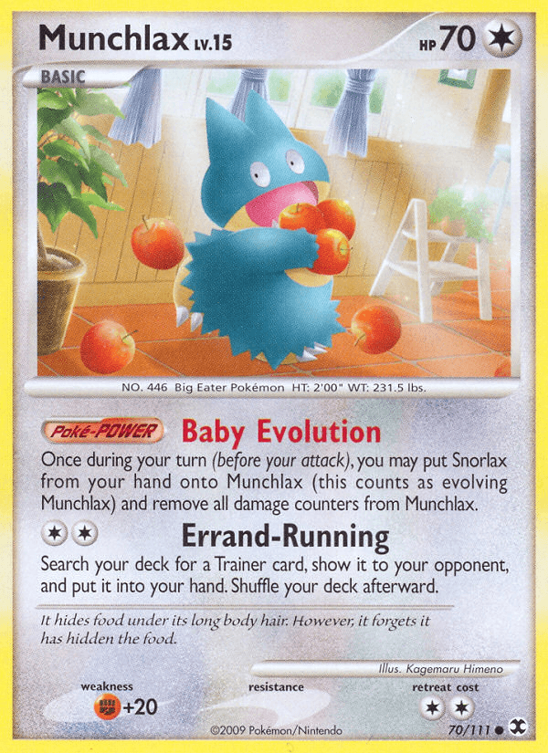 Munchlax Rising Rivals card