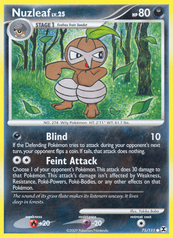 Nuzleaf Rising Rivals card