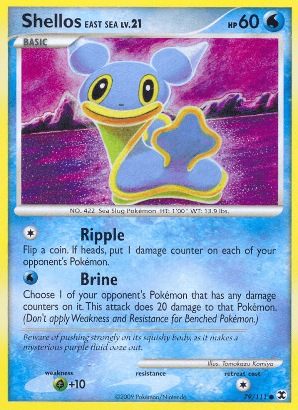 Shellos East Sea Rising Rivals card