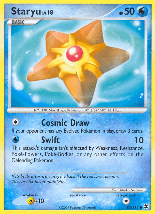Staryu Rising Rivals card