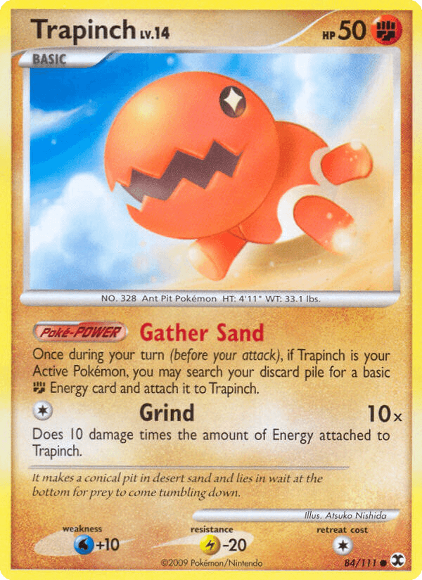 Trapinch Rising Rivals card