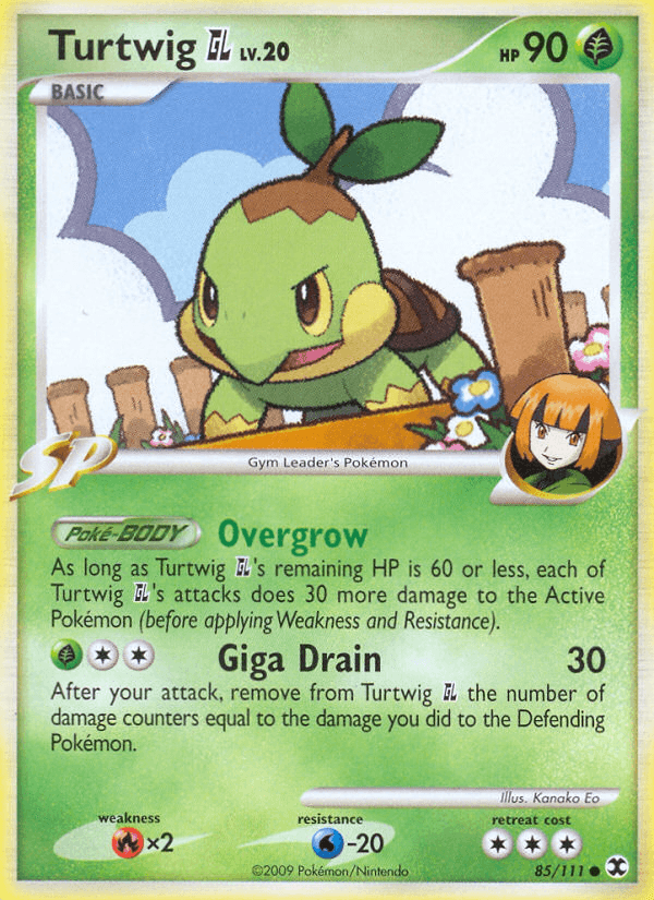 Turtwig GL Rising Rivals card