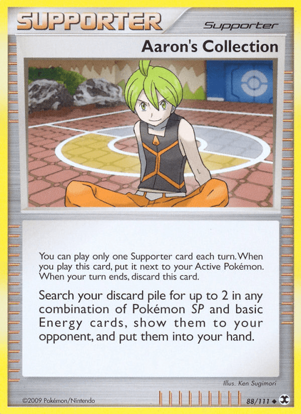 Aaron's Collection Rising Rivals card