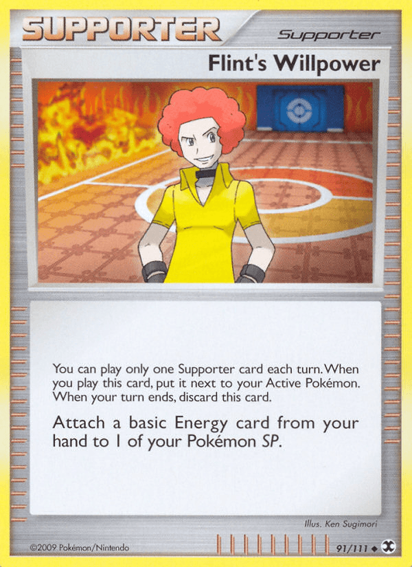 Flint's Willpower Rising Rivals card
