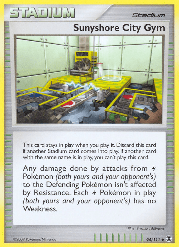 Sunyshore City Gym Rising Rivals card