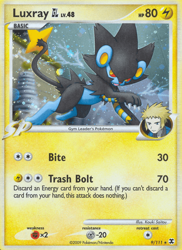 Luxray GL Rising Rivals card