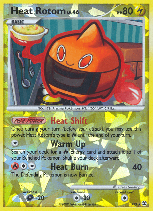Heat Rotom Rising Rivals card