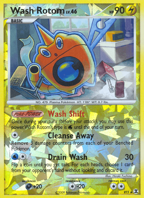 Wash Rotom Rising Rivals card
