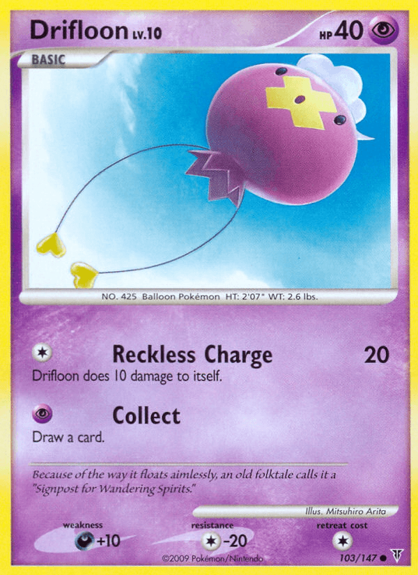 Drifloon Supreme Victors card