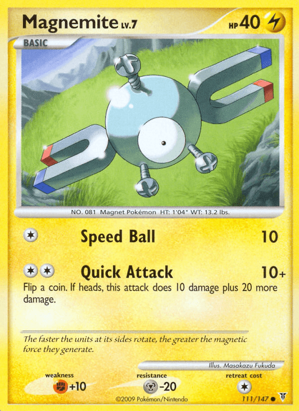 Magnemite Supreme Victors card