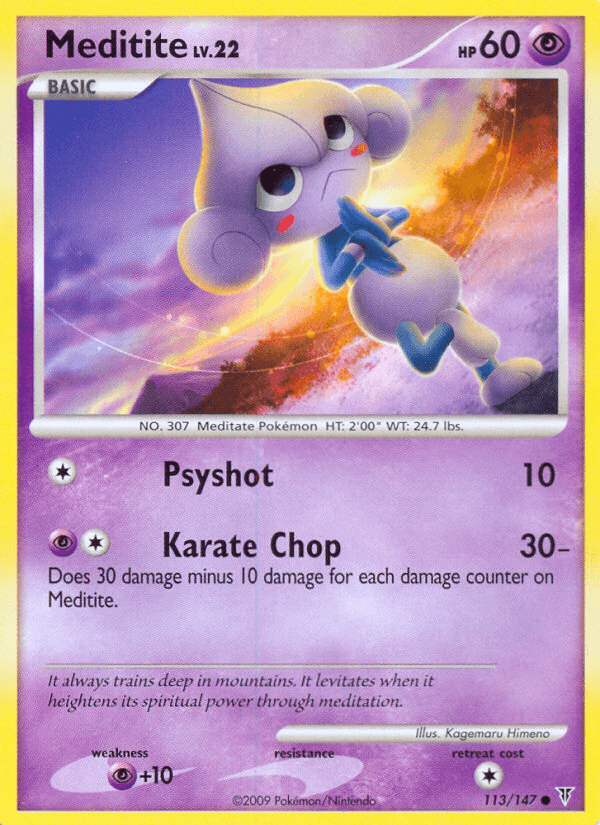 Meditite Supreme Victors card