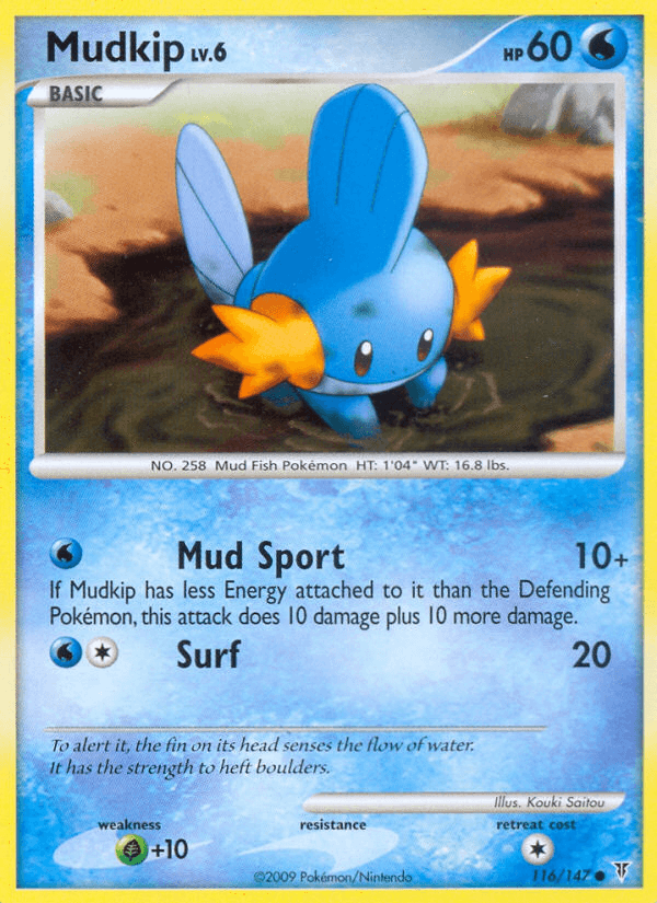 Mudkip Supreme Victors card